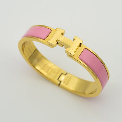 [⭐Mirelle]H PINK BRACELET