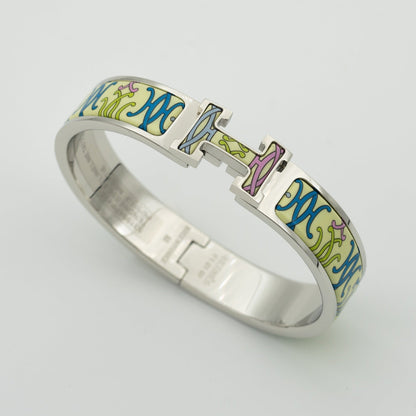 [⭐Mirelle]H BRACELET BEIGE MULTICOLOR