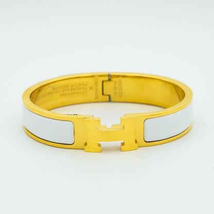 [⭐Mirelle]H WHITE BRACELET
