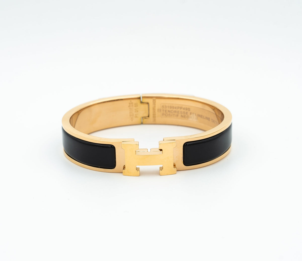 [⭐Mirelle]H BLACK BRACELET