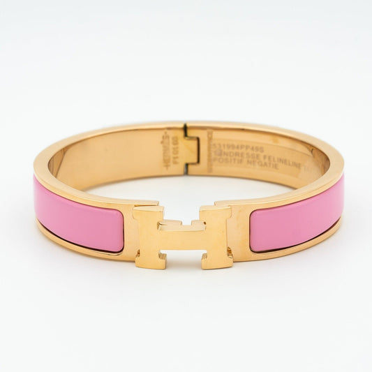 [⭐Mirelle]H PINK BRACELET