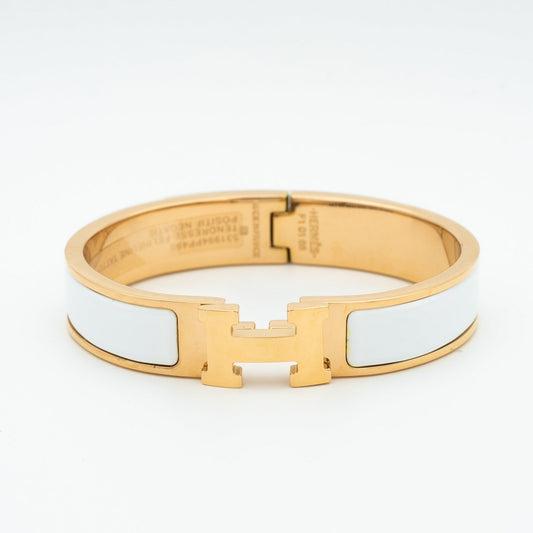 [⭐Mirelle]H WHITE BRACELET