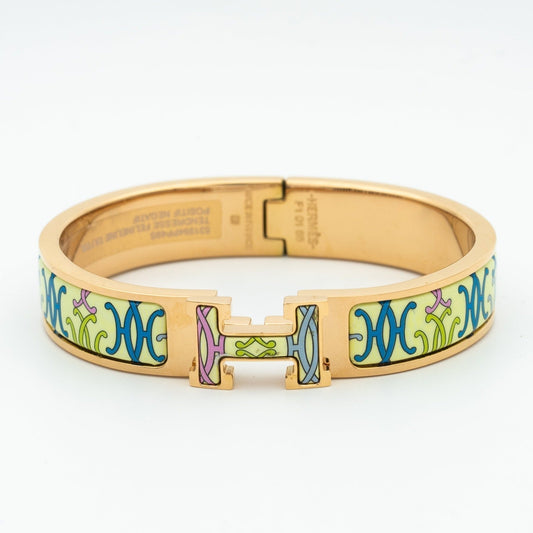 [⭐Mirelle]H BRACELET BEIGE MULTICOLOR