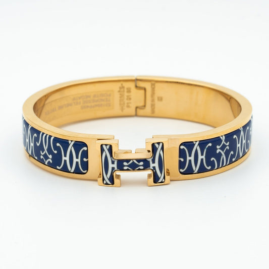 [⭐Mirelle]H BRACELET BLACK MULTICOLOR