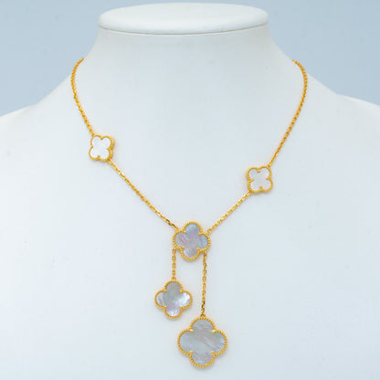 [⭐Mirelle]CLOVER MOTHER OF PEARL NECKLACE 6 MOTIF