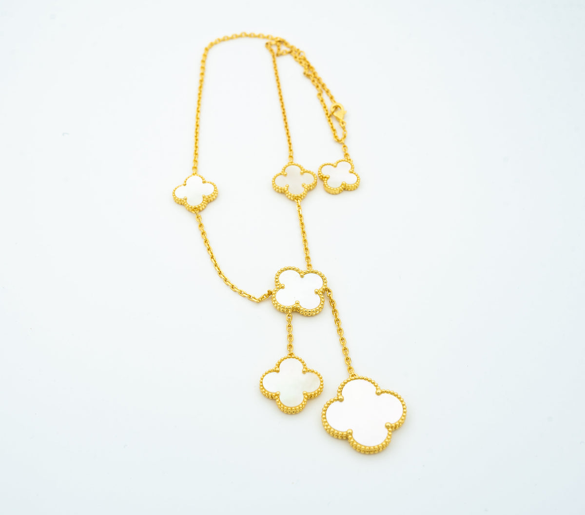 [⭐Mirelle]CLOVER MOTHER OF PEARL NECKLACE 6 MOTIF