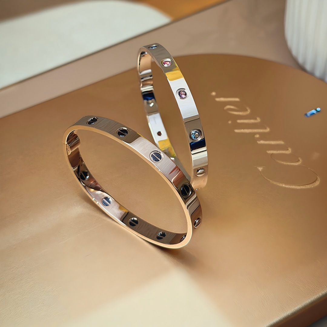 [⭐Mirelle] 2026 RAINBOW LOVE BRACELET 6.1MM  10 DIAMONDS