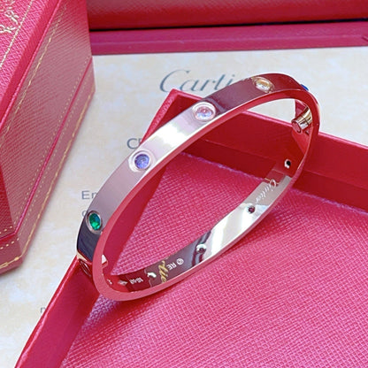 [⭐Mirelle] 2026 RAINBOW LOVE BRACELET 6.1MM  10 DIAMONDS