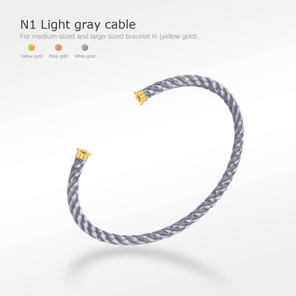 [⭐Mirelle]FORCE SERIES BRACELET CABLES 50 CHOICES (DIY SELECTION)