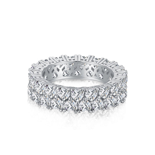 [Mirelle Jewelry]Sparkling Full Heart Ring