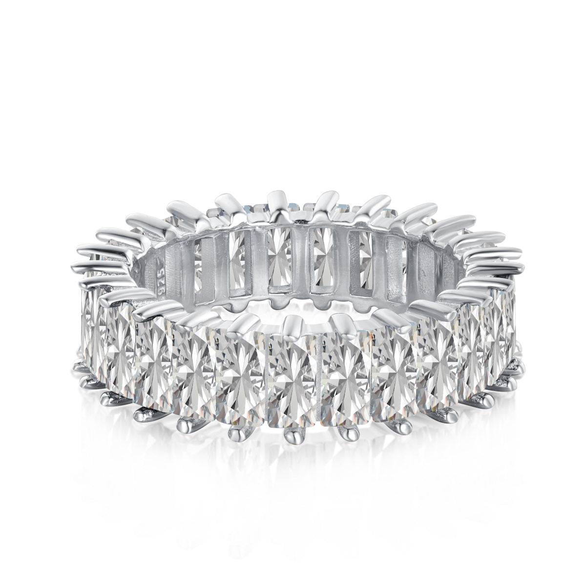 [Mirelle Jewelry]Unique Colorful Radiant Cut RIng