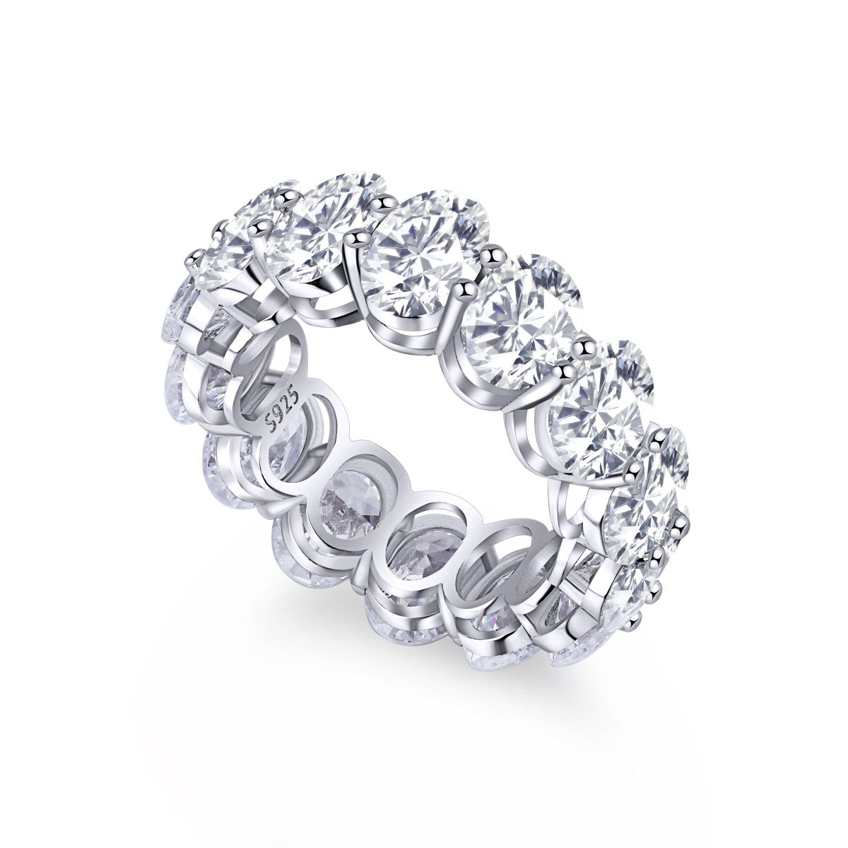 [Mirelle Jewelry]Dainty Elongated Cushion Cut Tennis Ring