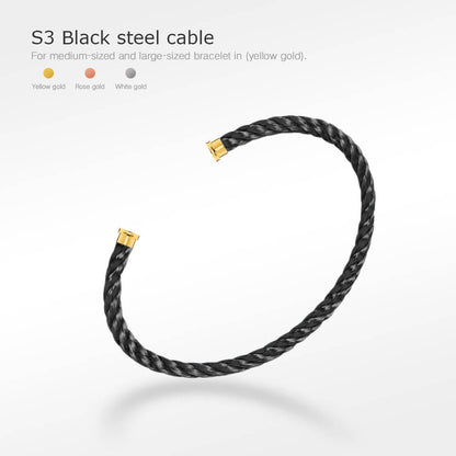 [⭐Mirelle]FORCE SERIES BRACELET CABLES 50 CHOICES (DIY SELECTION)
