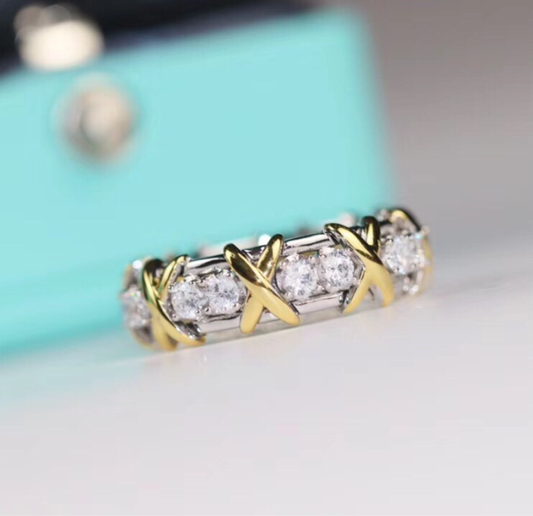 [⭐Mirelle jewelrys]Classic Gold Diamond Ring