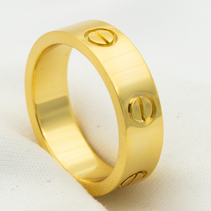 [⭐Mirelle]LOVE RING 5.5MM NO DIAMOND