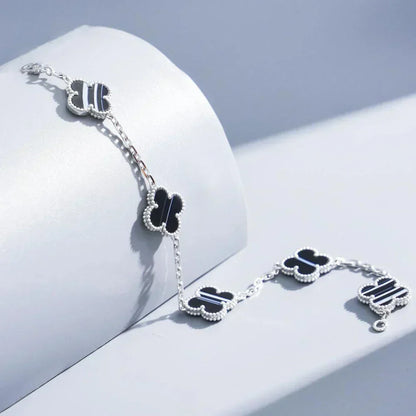 [⭐Mirelle] CLOVER 5 MOTIF PULSAR STONE BRACELET COLLECTION