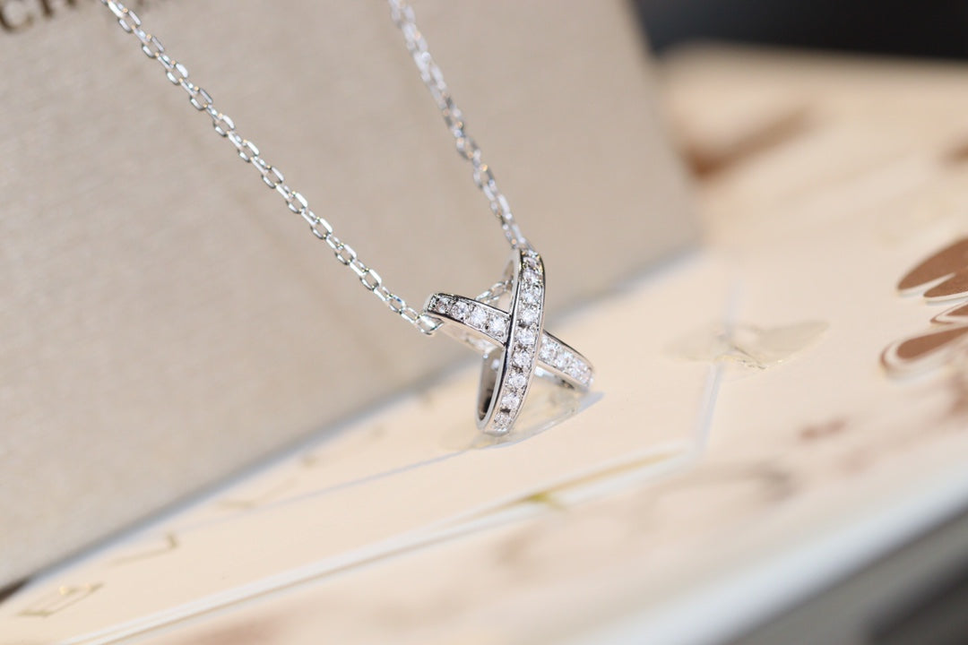 [⭐Mirelle]JEUX DE DIAMOND NECKLACE