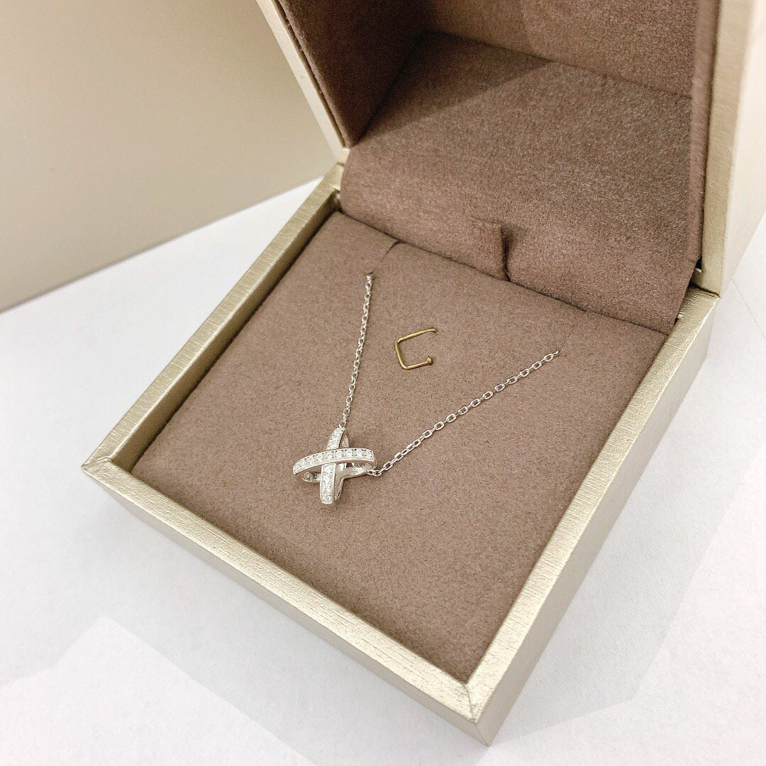 [⭐Mirelle]JEUX DE DIAMOND NECKLACE