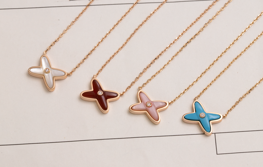 [⭐Mirelle]JEUX DE NECKLACE 1 DIAMOND