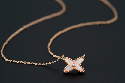 [⭐Mirelle]JEUX DE NECKLACE 1 DIAMOND