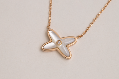 [⭐Mirelle]JEUX DE NECKLACE 1 DIAMOND
