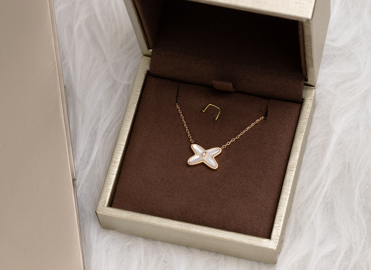 [⭐Mirelle]JEUX DE NECKLACE 1 DIAMOND