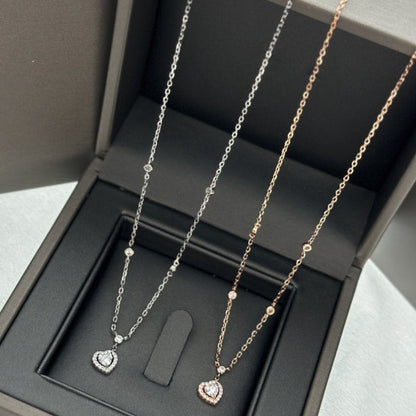 [⭐Mirelle]JOY HEART DIAMOND NECKLACE