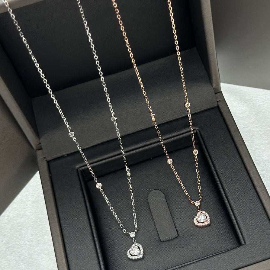 [⭐Mirelle]JOY HEART DIAMOND NECKLACE