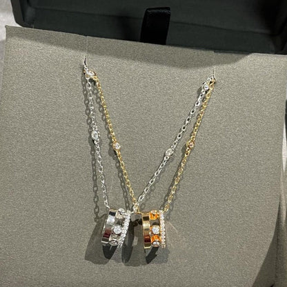 [⭐Mirelle]CHAIN MOVE ROMANE PEDAND NECKLACE