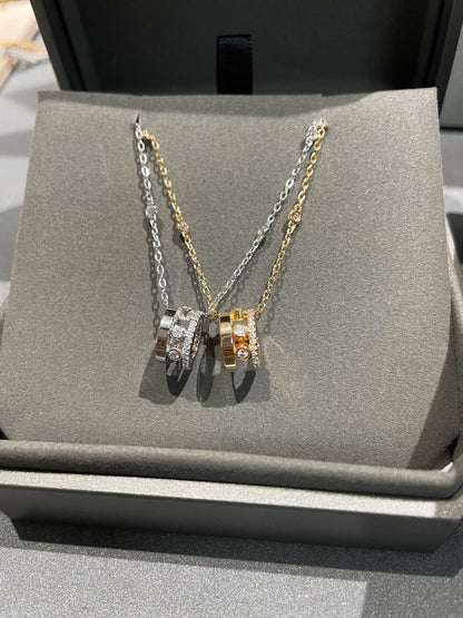 [⭐Mirelle]CHAIN MOVE ROMANE PEDAND NECKLACE