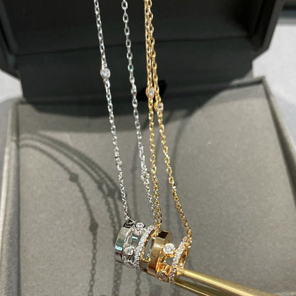 [⭐Mirelle]CHAIN MOVE ROMANE PEDAND NECKLACE