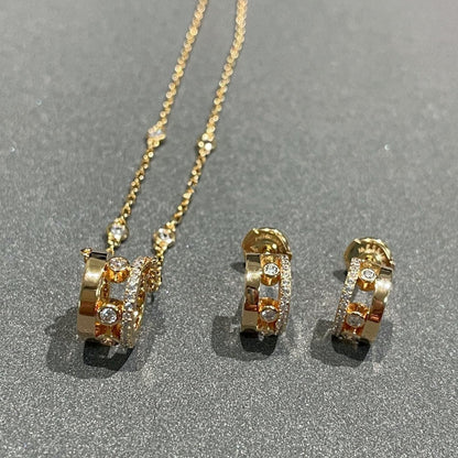[⭐Mirelle]CHAIN MOVE ROMANE PEDAND NECKLACE