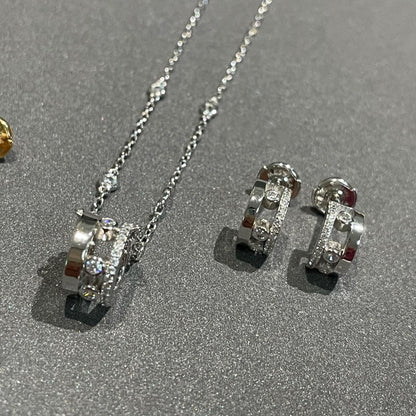 [⭐Mirelle]CHAIN MOVE ROMANE PEDAND NECKLACE