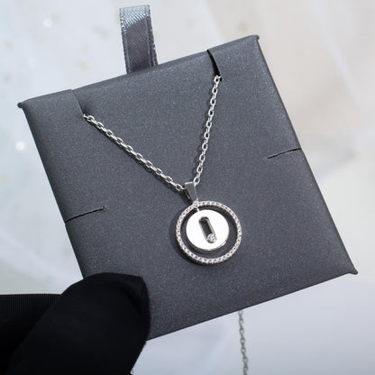 [⭐Mirelle]Demo MOVE PM NECKLACE SILVER DIAMOND