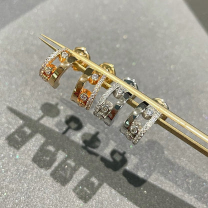 [⭐Mirelle]MOVE ROMANE EARRINGS DIAMOND