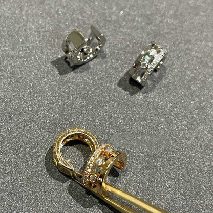 [⭐Mirelle]MOVE ROMANE EARRINGS DIAMOND