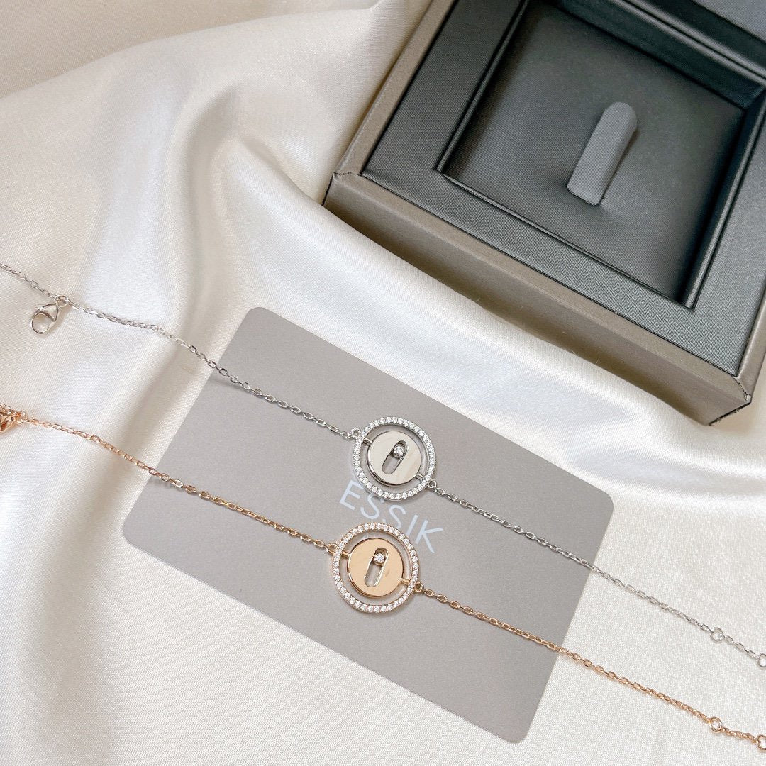 [⭐Mirelle]Demo MOVE PAVED DIAMOND BRACELET