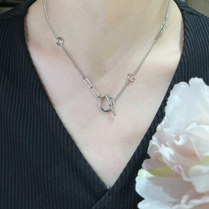 [⭐Mirelle]HM STERLING CHAINE D'ANCRE HEART