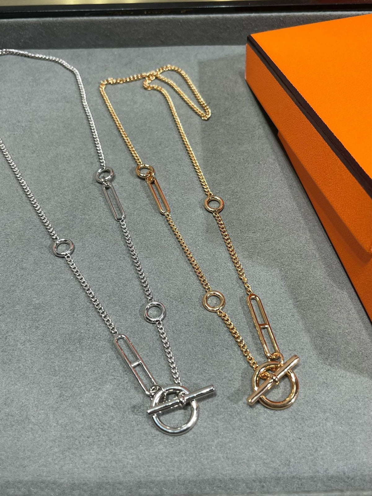 [⭐Mirelle]HM STERLING CHAINE D'ANCRE HEART