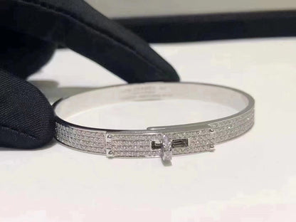 [⭐Mirelle]HM KELLY BRACELET IN SILVER AND FULL PAVE DIAMOND