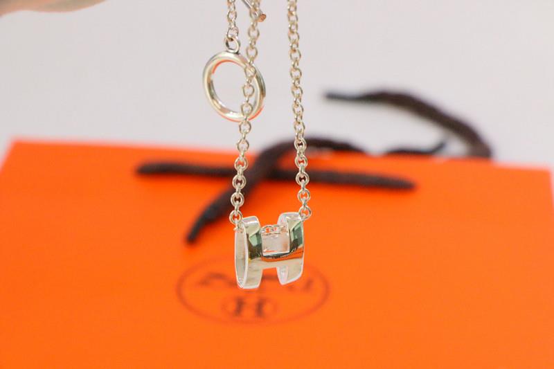 [⭐Mirelle]HM NECKLACE H LETTER OVAL SERIES
