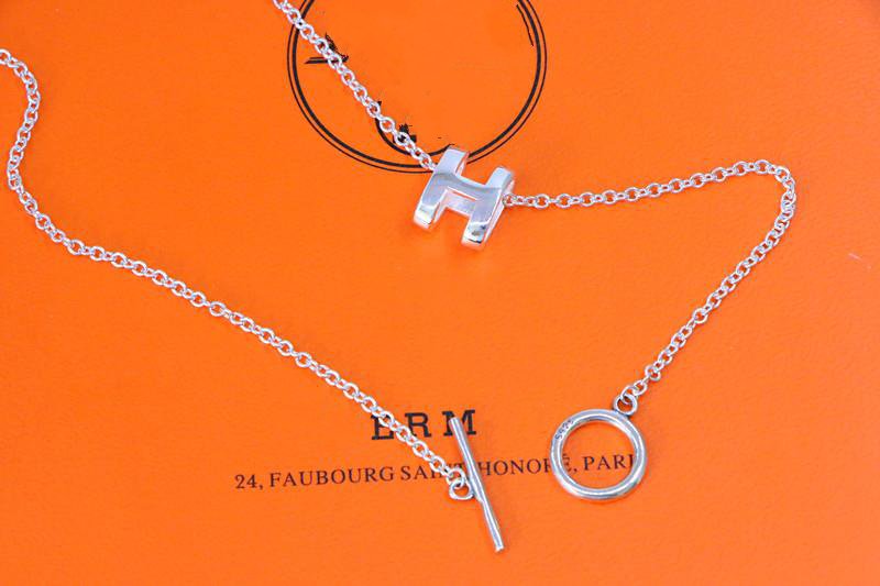 [⭐Mirelle]HM NECKLACE H LETTER OVAL SERIES