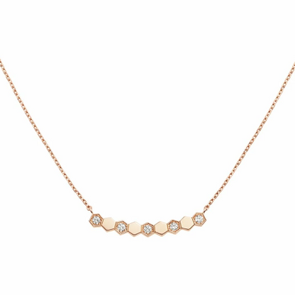 [⭐Mirelle]BEE MY LOVE DIAMOND NECKLACE