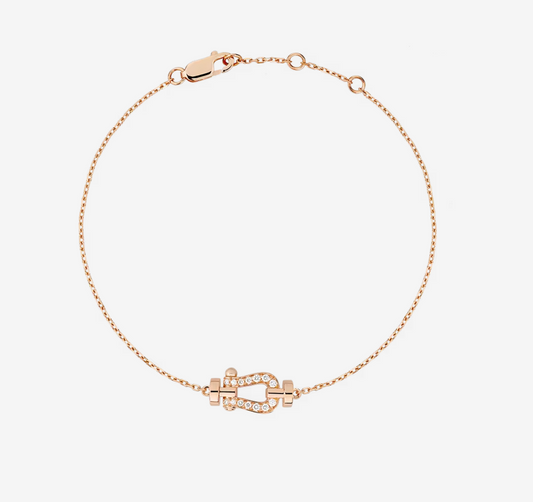 [⭐Mirelle]FORCE 10 FULL DIAMOND BUCKLE CHAIN LINK MINI MODEL