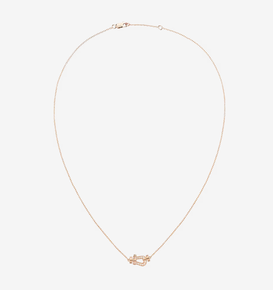 [⭐Mirelle]FORCE 10 DIAMOND PINK GOLD NECKLACE MINI MODEL