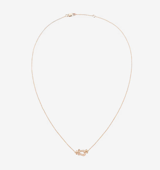 [⭐Mirelle]FORCE 10 DIAMOND PINK GOLD NECKLACE MINI MODEL