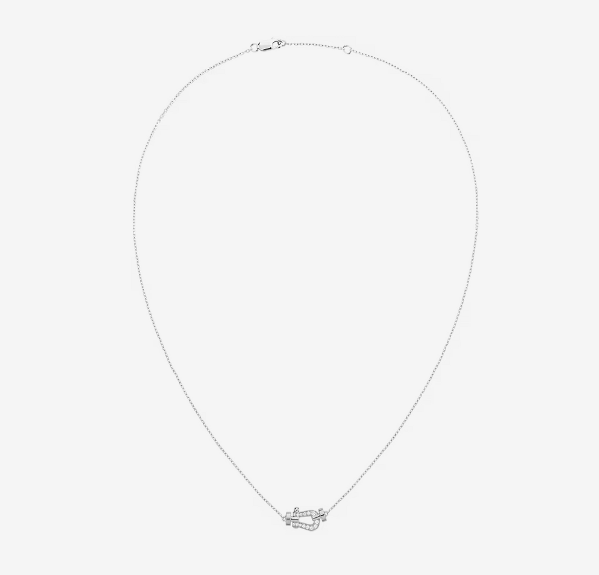 [⭐Mirelle]FORCE 10 DIAMOND SILVER NECKLACE MINI MODEL