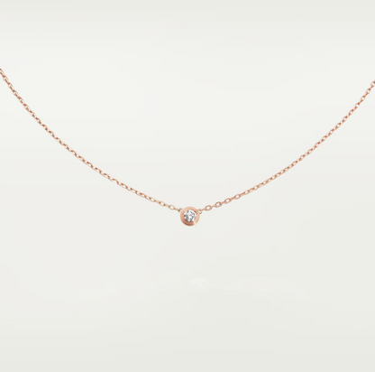 [⭐Mirelle]DAMOUR DIAMOND NECKLACE
