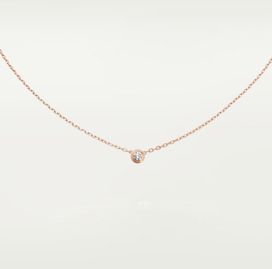 [⭐Mirelle]DAMOUR DIAMOND NECKLACE