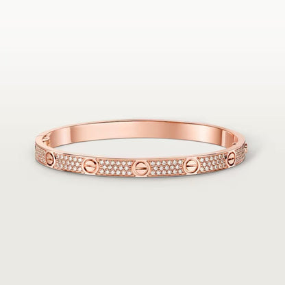 [⭐Mirelle]LOVE BRACELET 4.8MM DIAMOND-PAVED